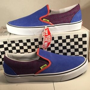 NWT Vans Classic Slip-On Mix and Match Colors Men’s 9